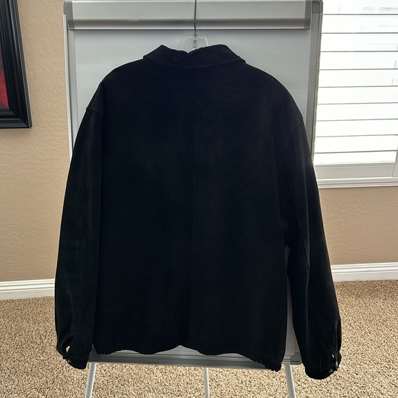 Suede men’s heavy jacket. - Picture 2 of 2